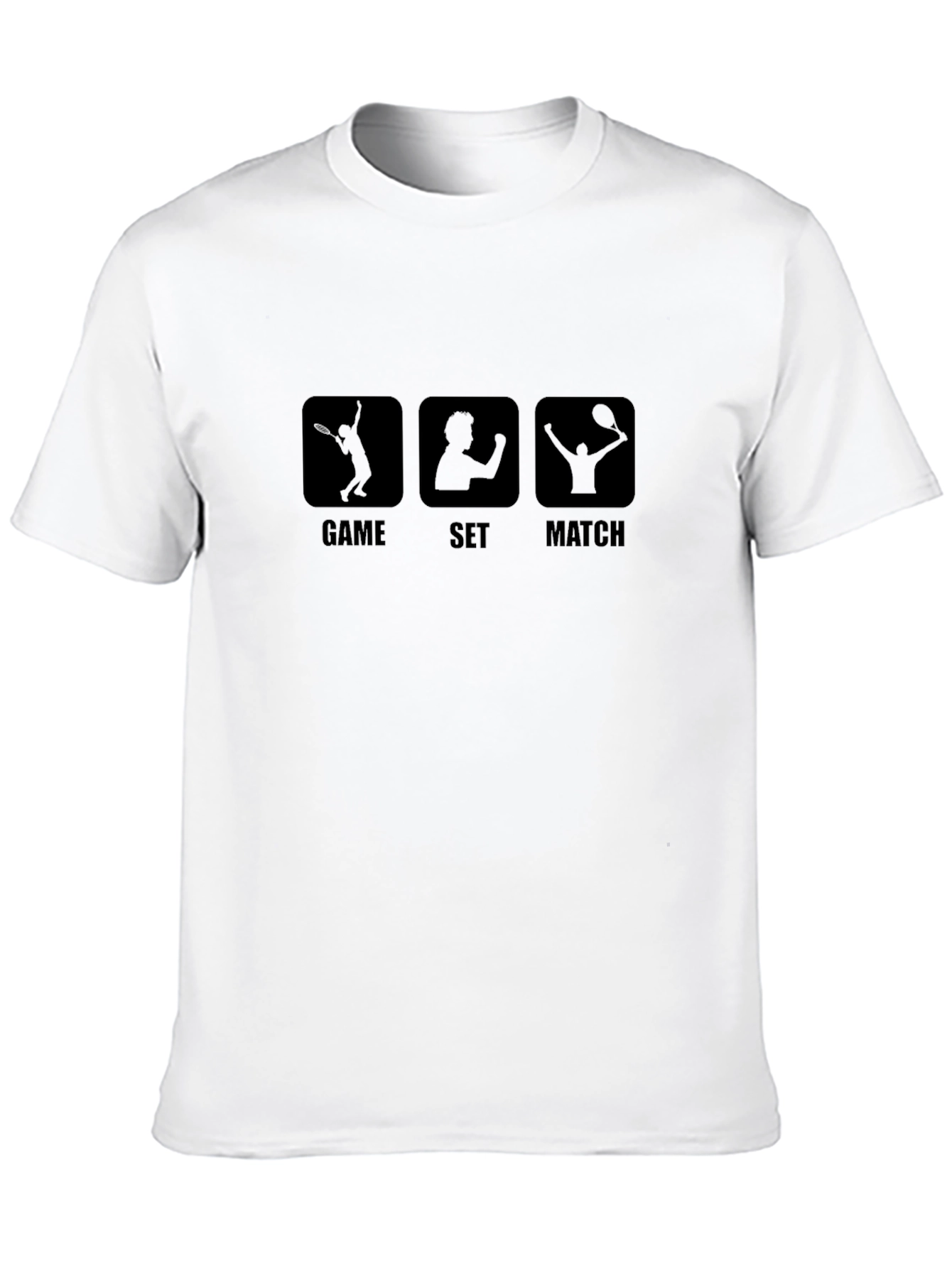 Game Set Match Tennis Graphic T-Shirt