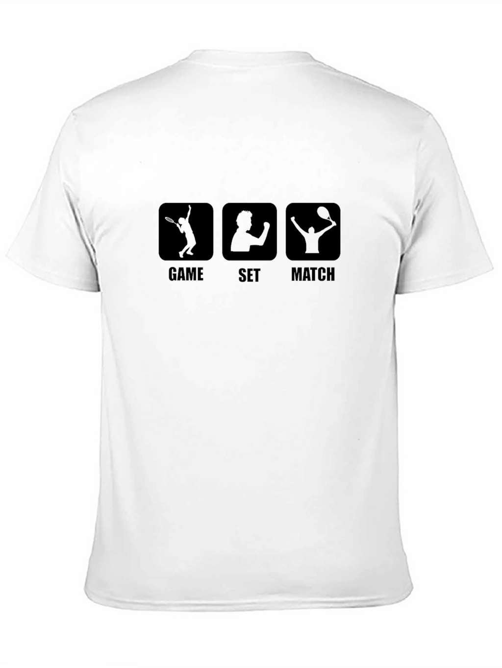 Game Set Match Tennis Graphic T-Shirt