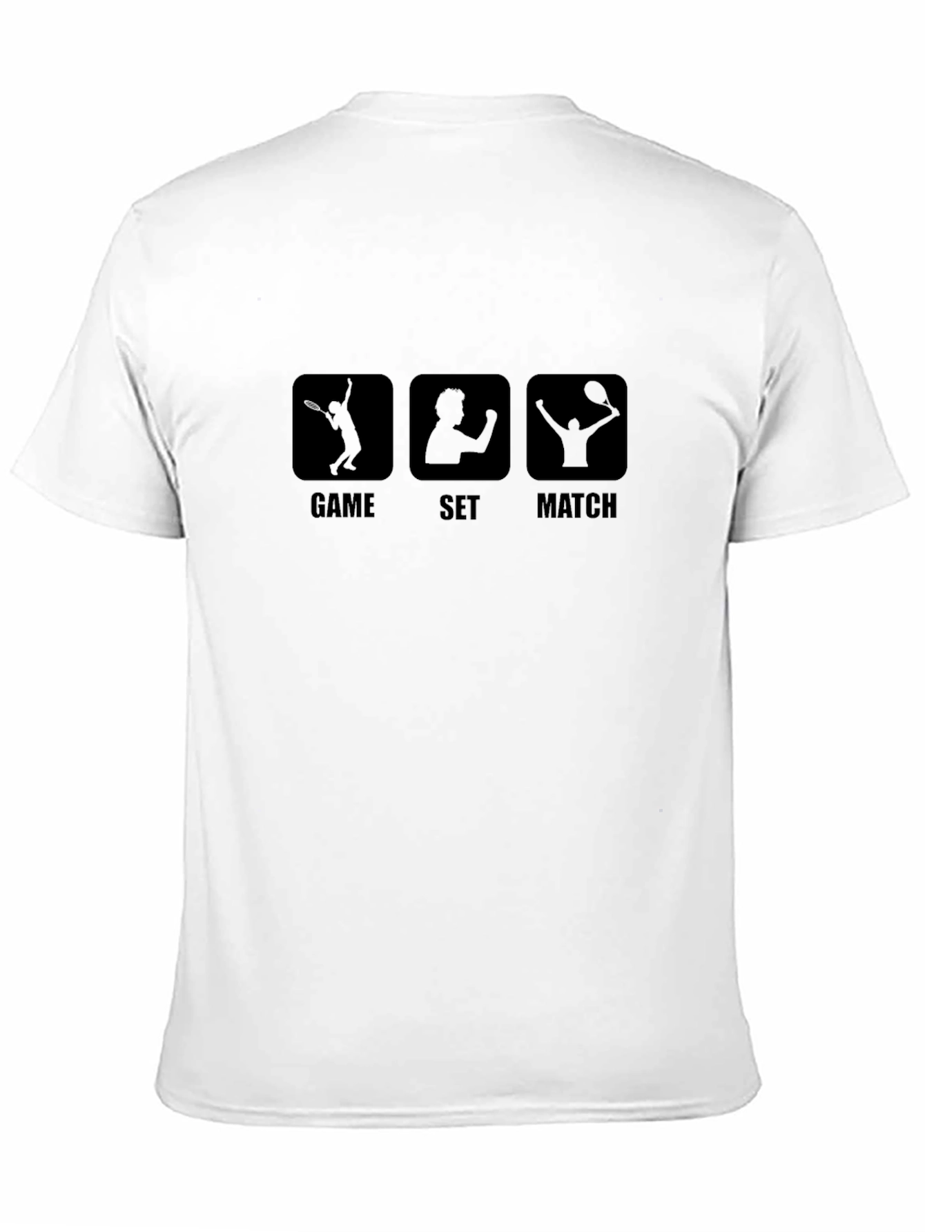 Game Set Match Tennis Graphic T-Shirt