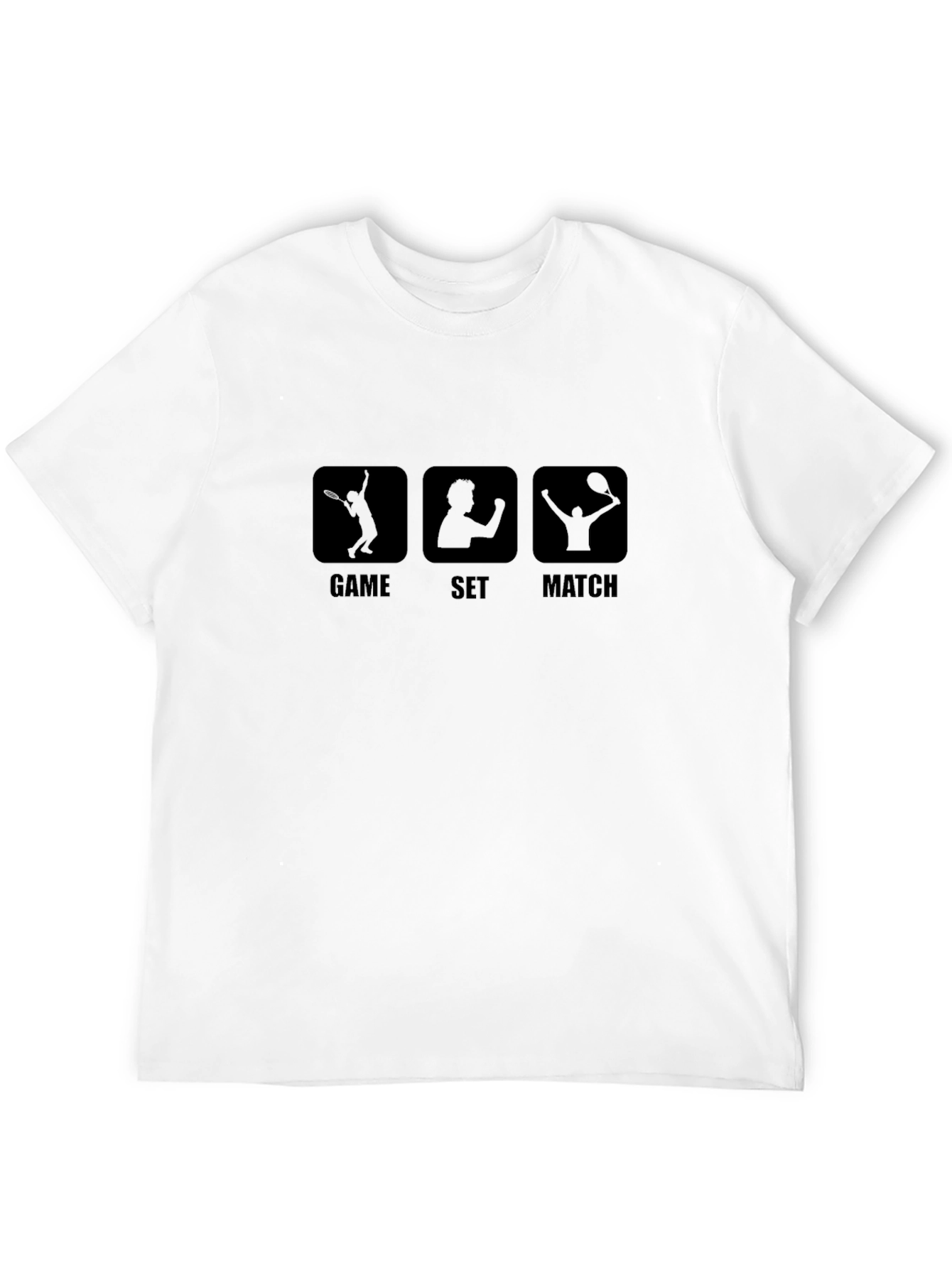 Game Set Match Tennis Graphic T-Shirt