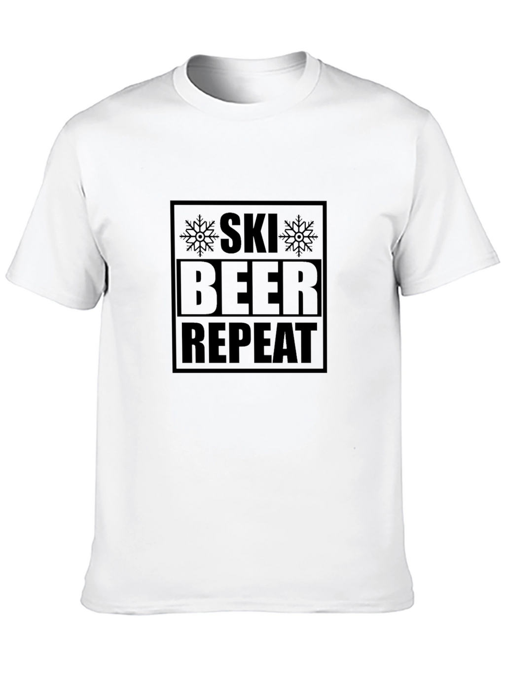 Ski Beer Repeat Graphic Tee