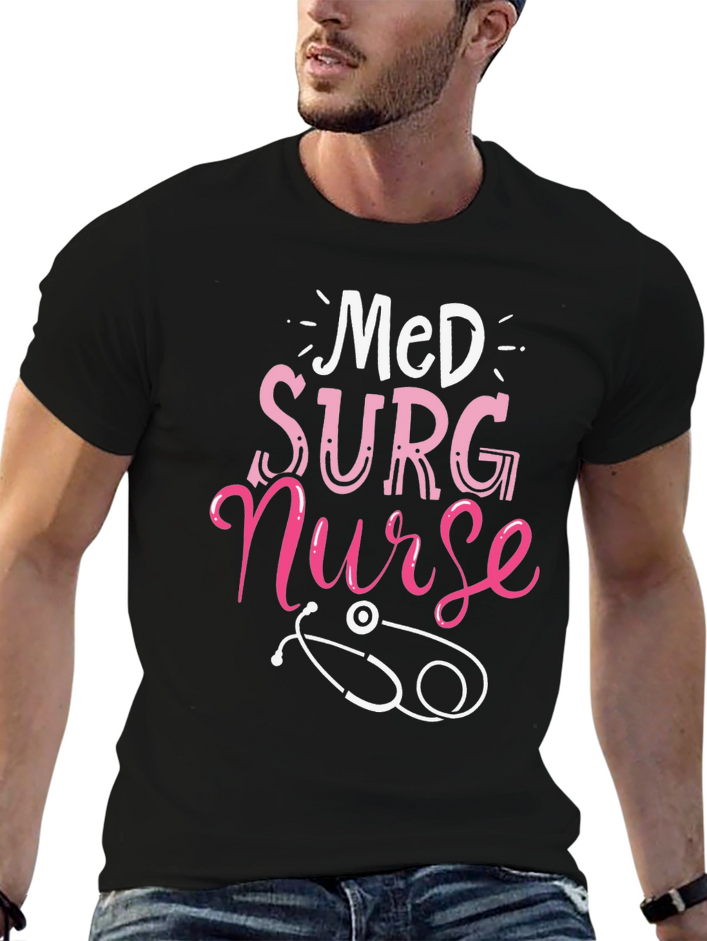 Med Surg Nurse T-Shirt - Medical Profession Apparel