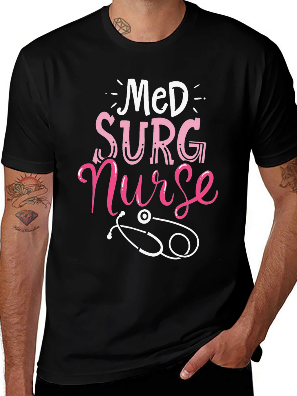 Med Surg Nurse T-Shirt - Medical Profession Apparel
