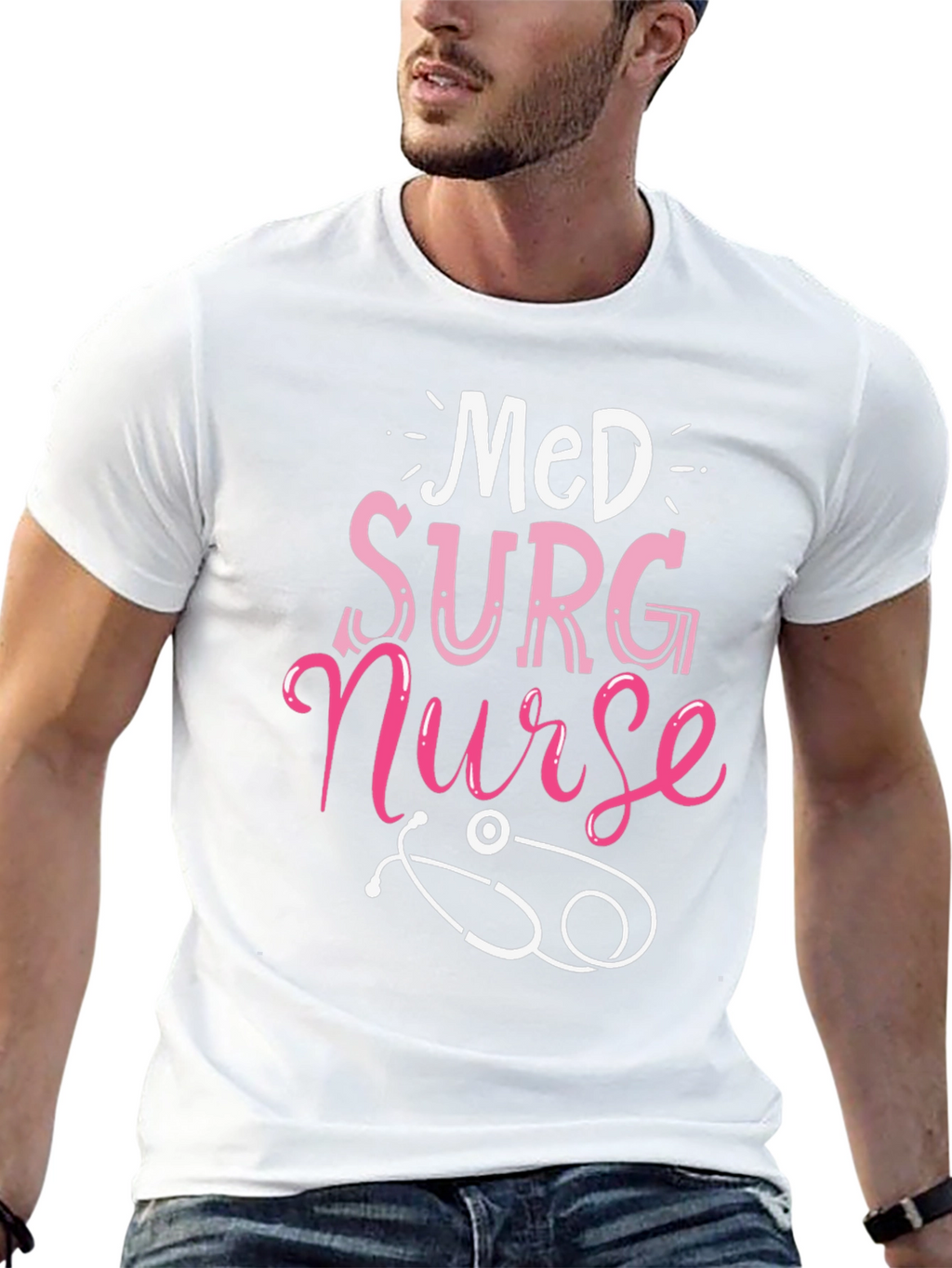 Med Surg Nurse T-Shirt - Medical Profession Apparel