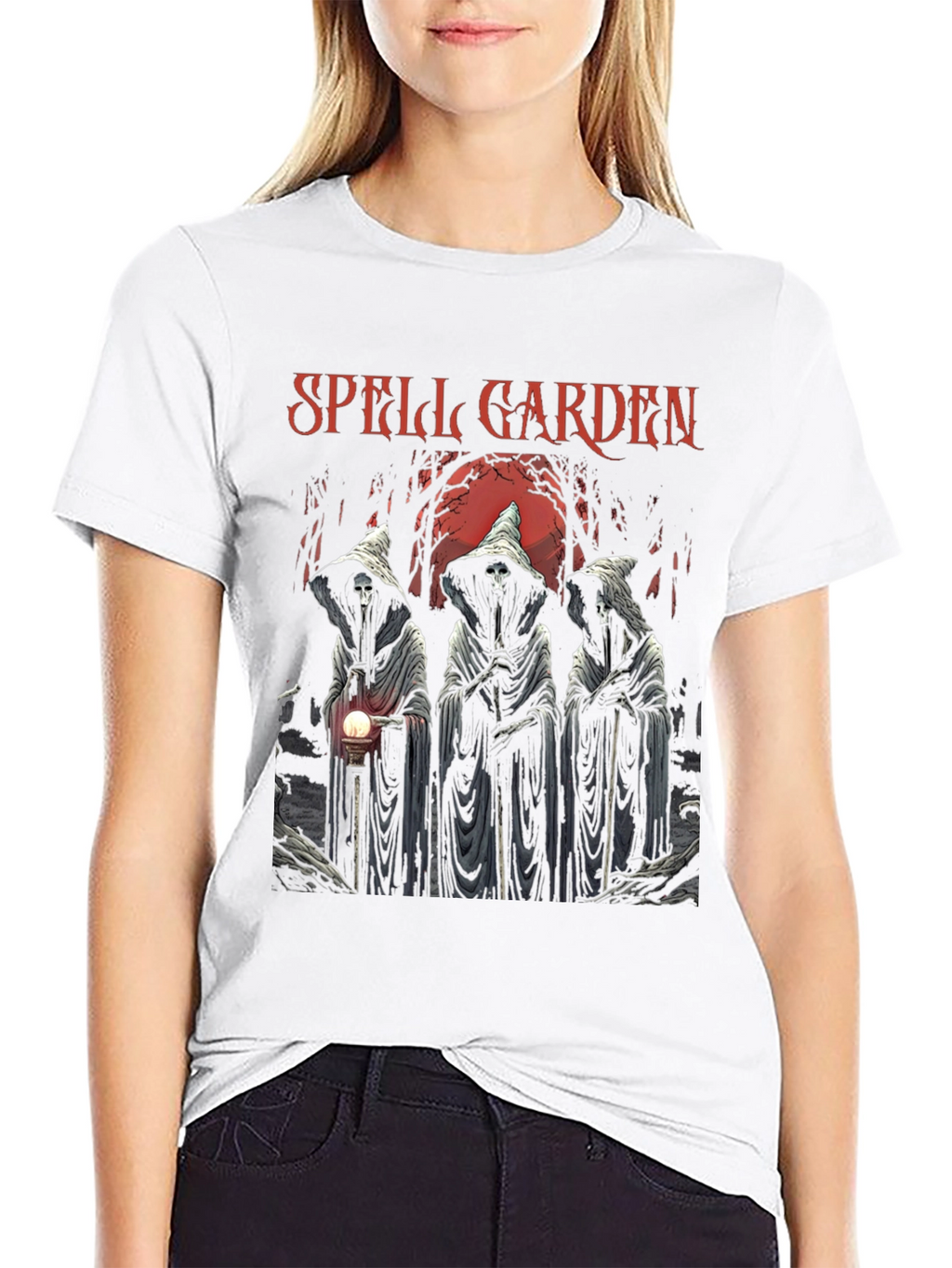 Spell Garden Grim Reaper Graphic T-Shirt