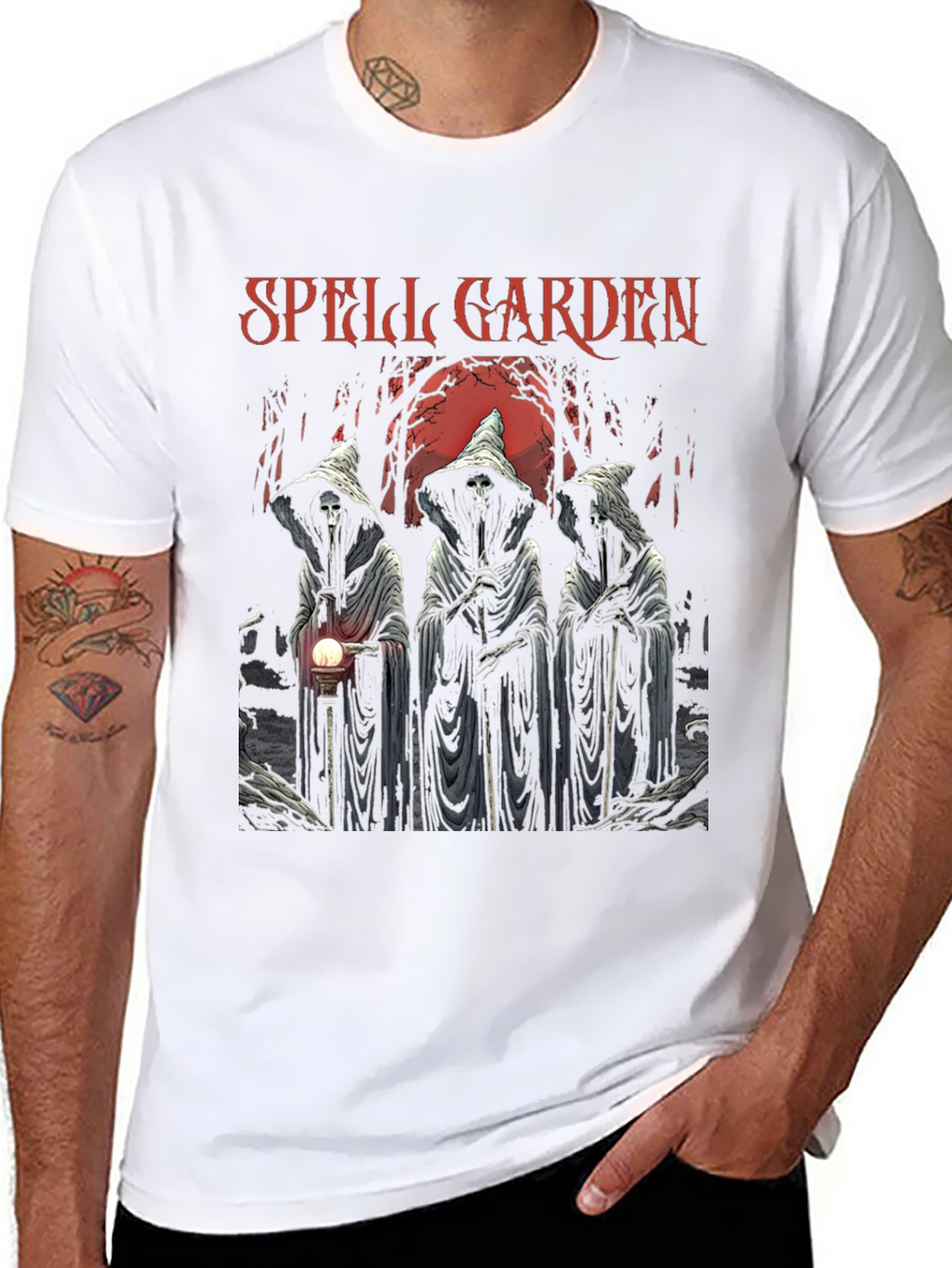 Spell Garden Grim Reaper Graphic T-Shirt