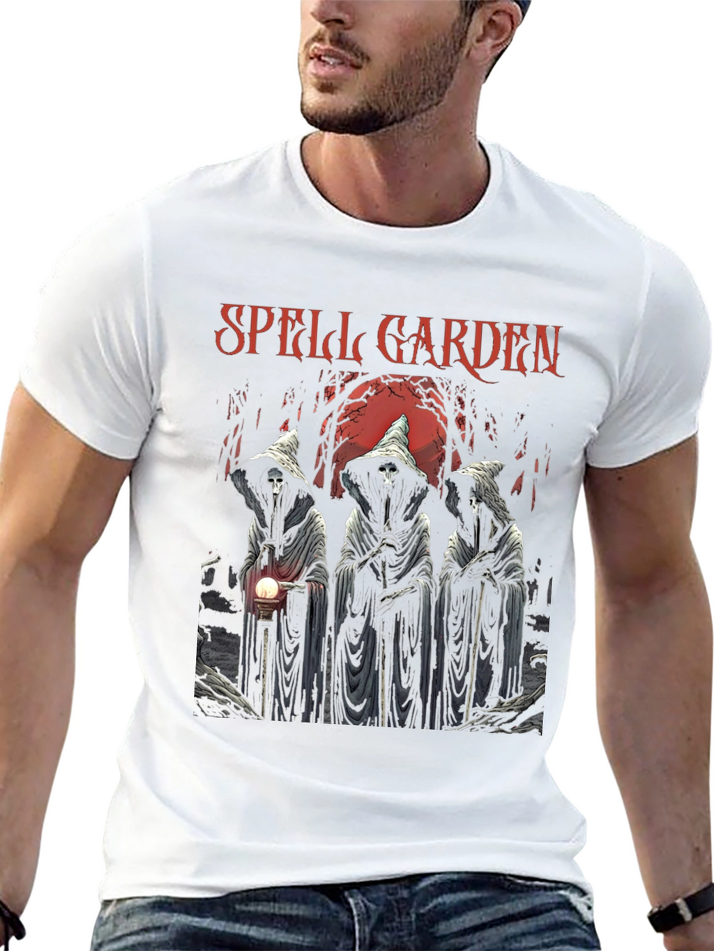 Spell Garden Grim Reaper Graphic T-Shirt