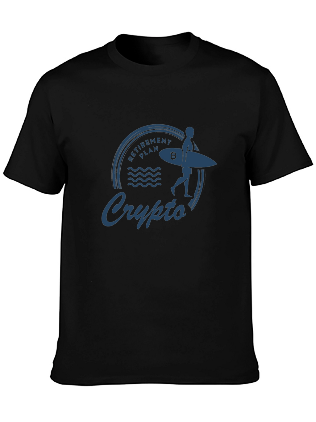 Crypto Retirement Plan Graphic T-Shirt