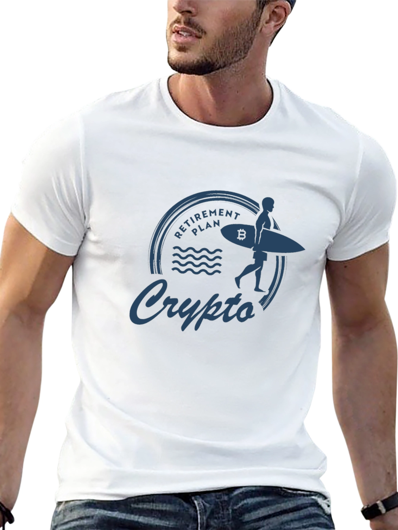 Crypto Retirement Plan Graphic T-Shirt