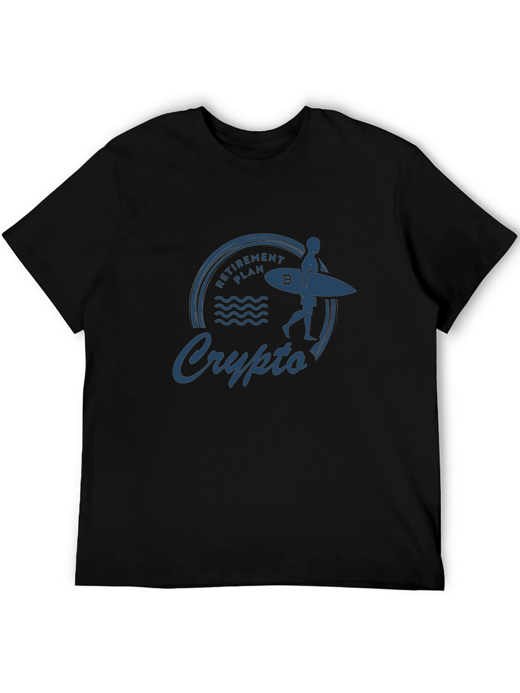 Crypto Retirement Plan Graphic T-Shirt