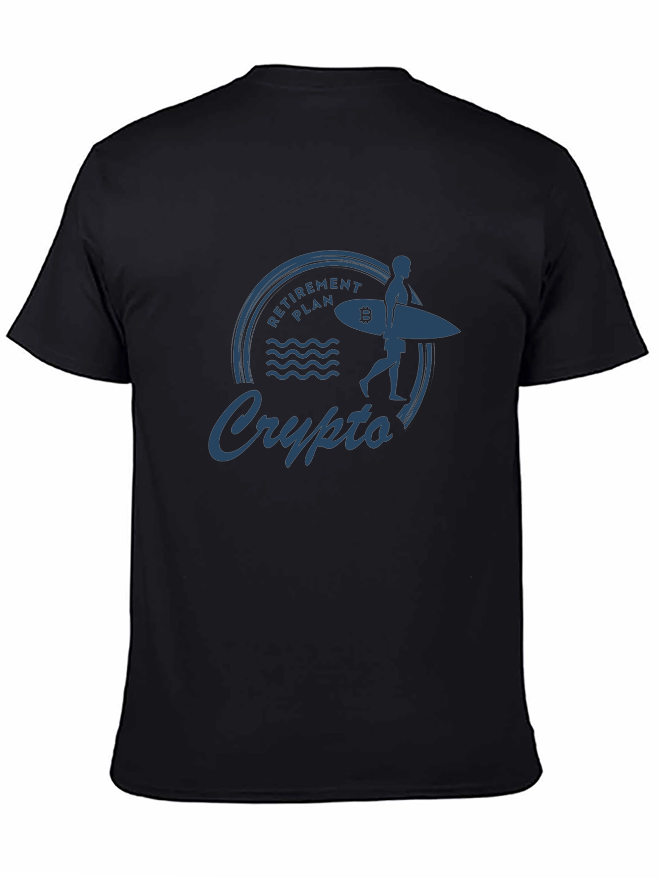 Crypto Retirement Plan Graphic T-Shirt