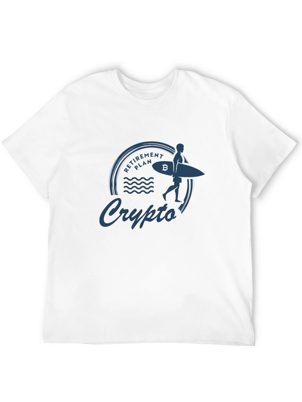 Crypto Retirement Plan Graphic T-Shirt