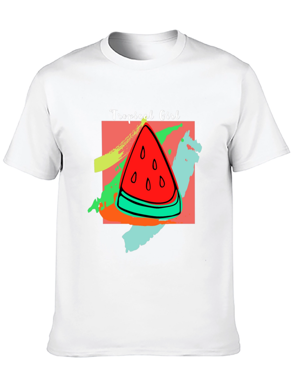 Tropical Girl Watermelon T-Shirt