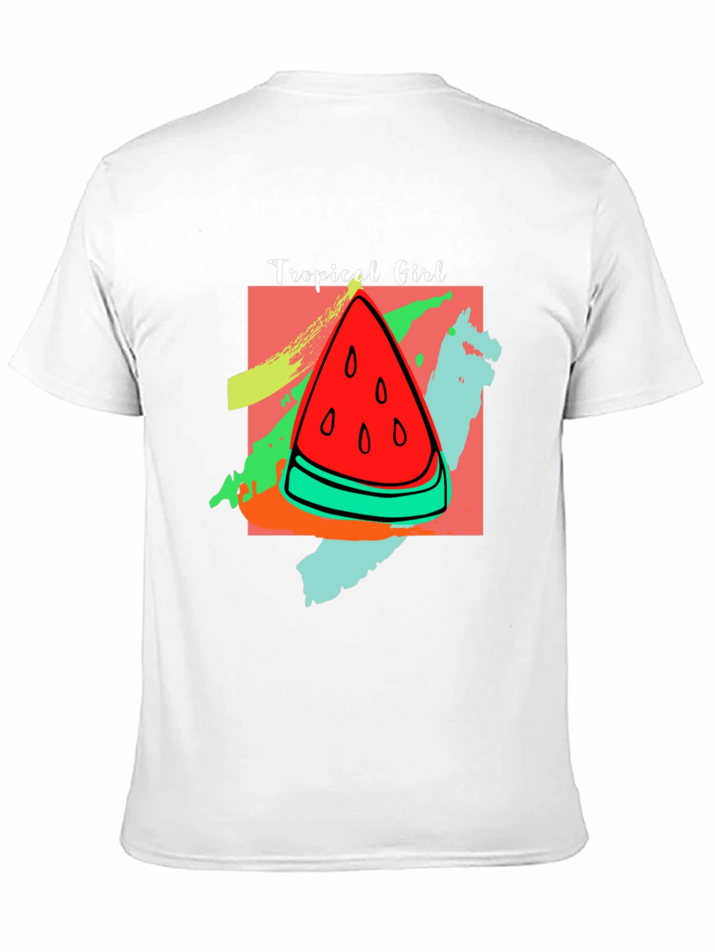 Tropical Girl Watermelon T-Shirt