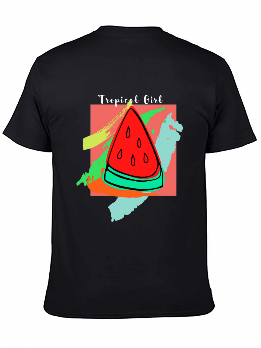 Tropical Girl Watermelon T-Shirt