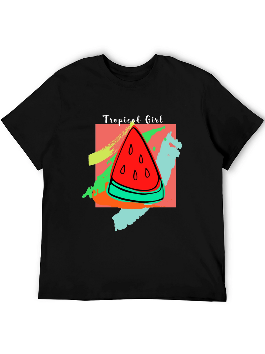 Tropical Girl Watermelon T-Shirt