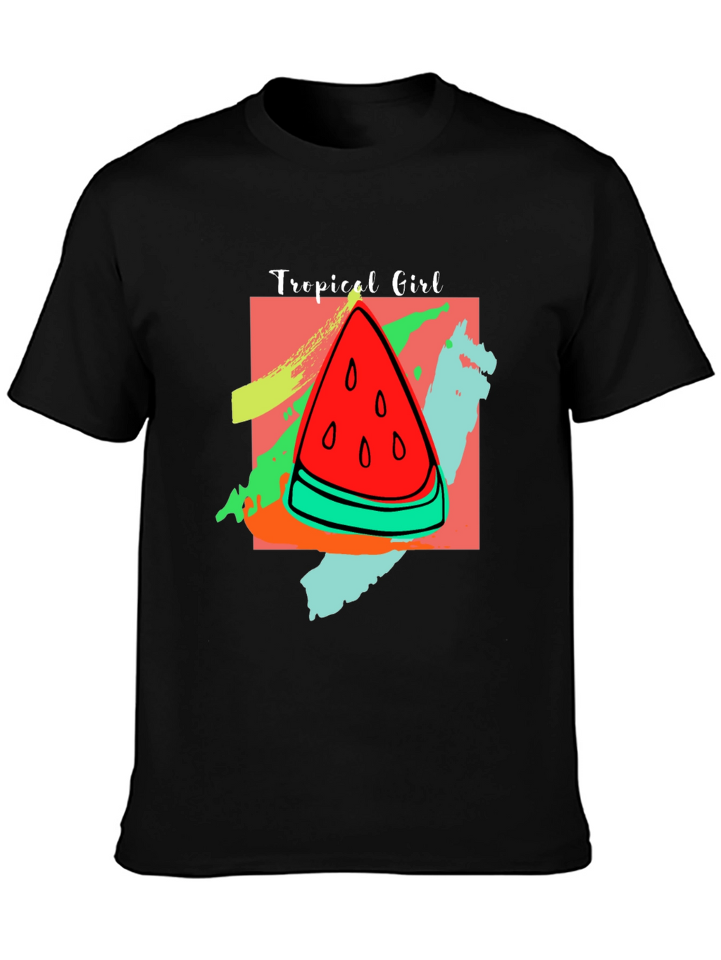 Tropical Girl Watermelon T-Shirt