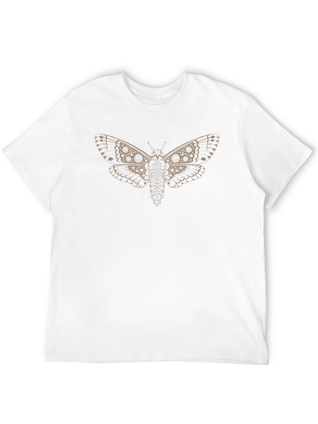 Moth Graphic Tee - Black