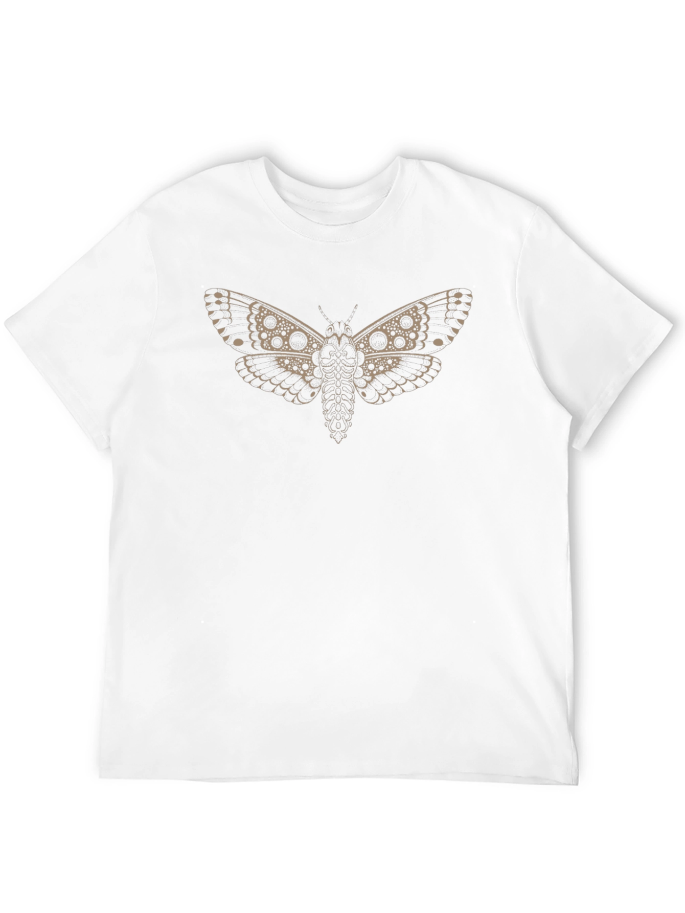 Moth Graphic Tee - Black