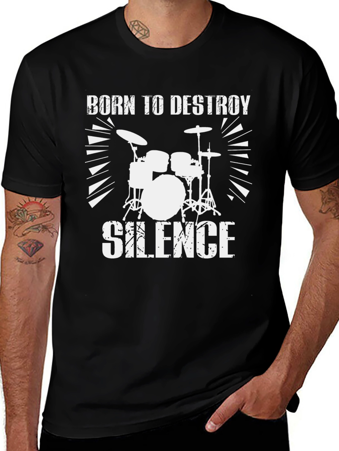 Born to Destroy Silence T-Shirt