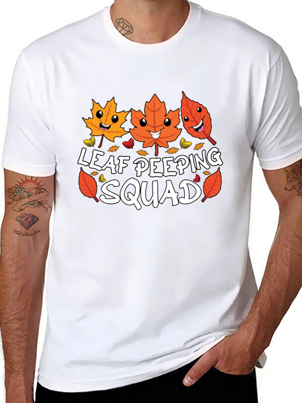 Leaf Peeping Squad Graphic Tee
