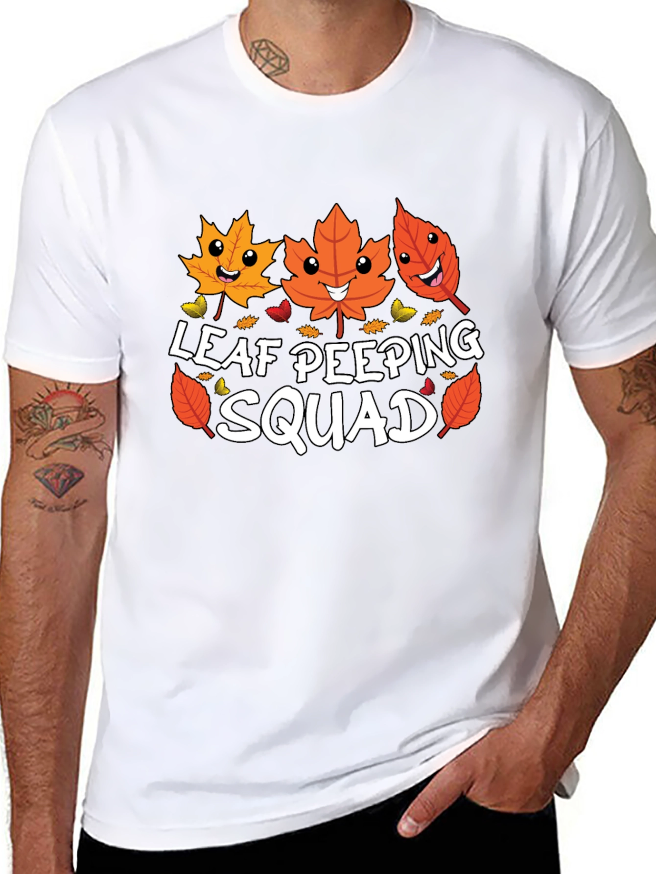 Leaf Peeping Squad Graphic Tee