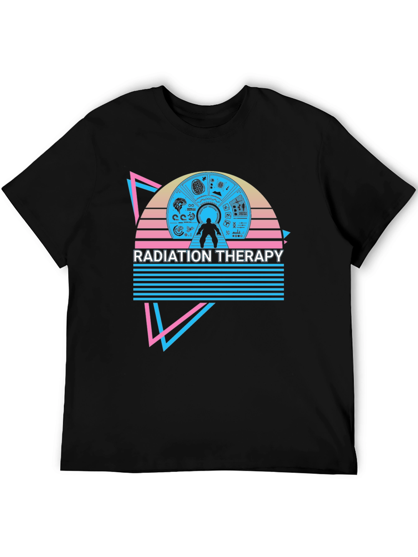Radiation Therapy Retro Style T-Shirt