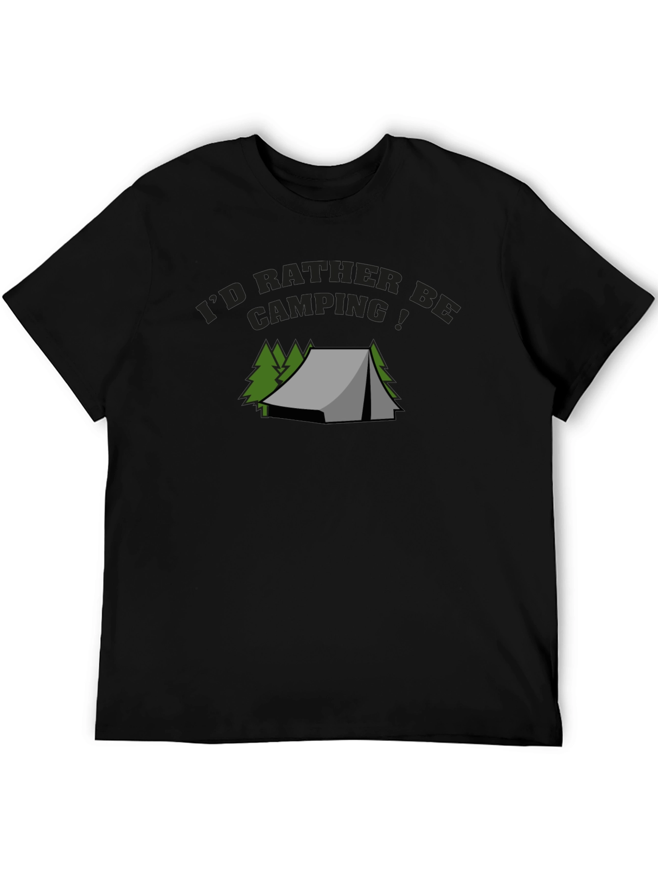 Camping Graphic Tee - Id Rather Be Camping