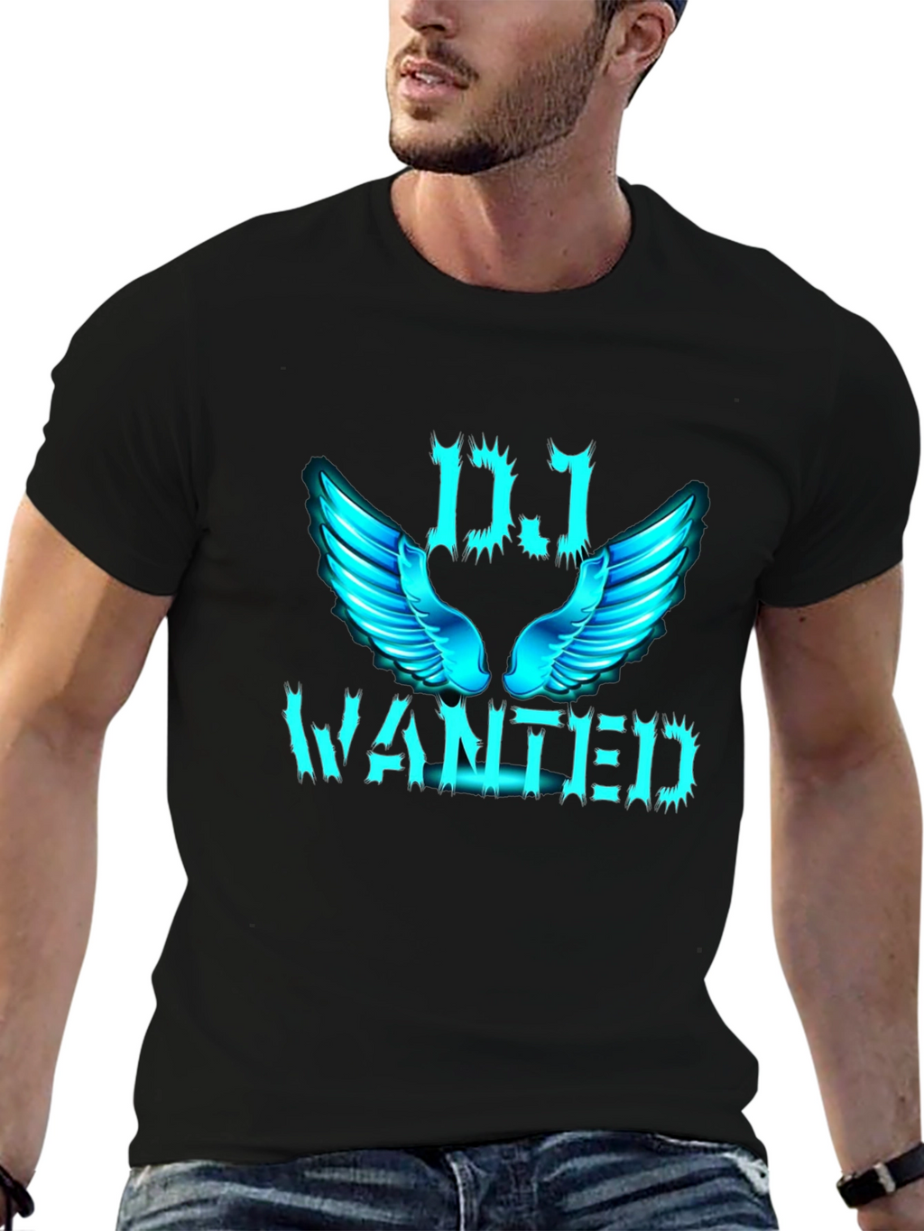 DJ Wanted Graphic T-Shirt