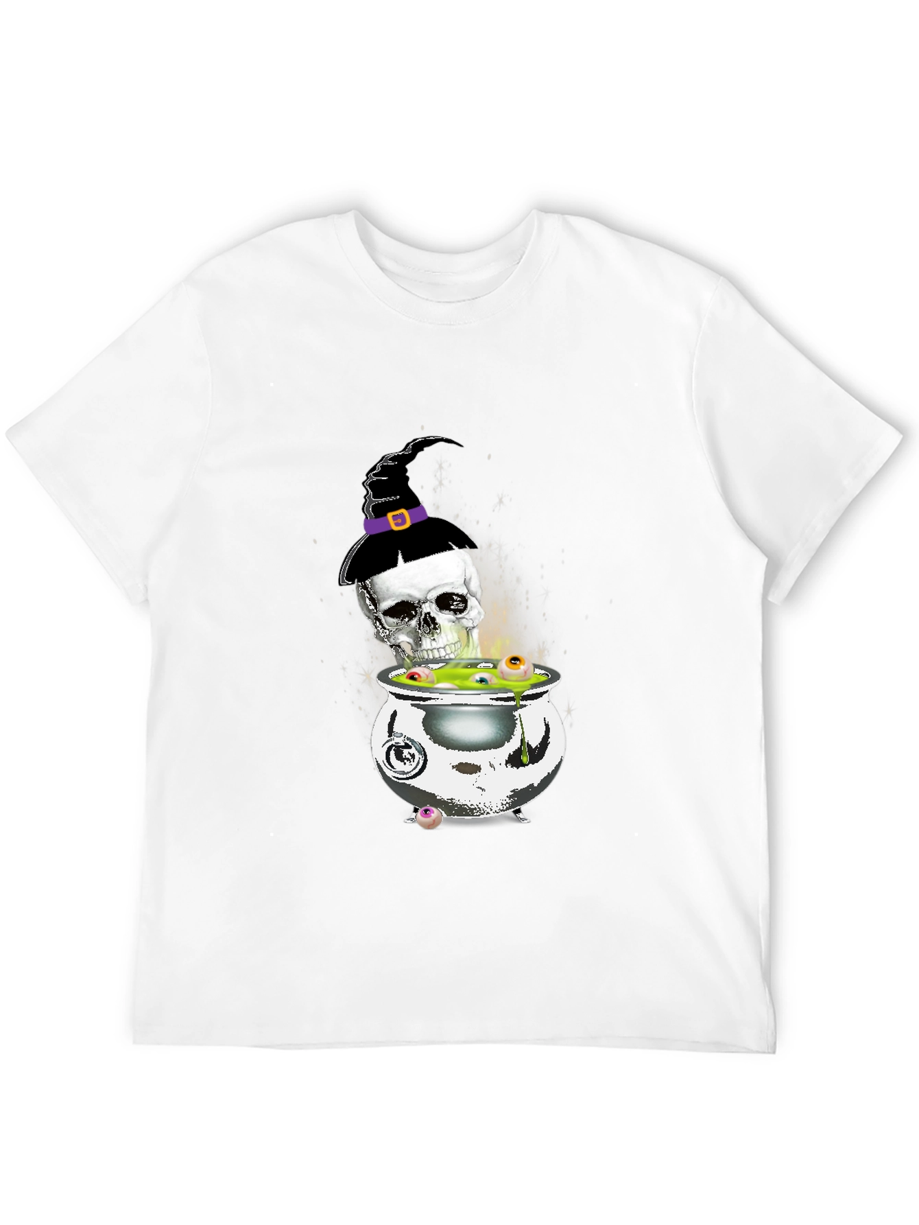 Halloween Skull Cauldron T-Shirt