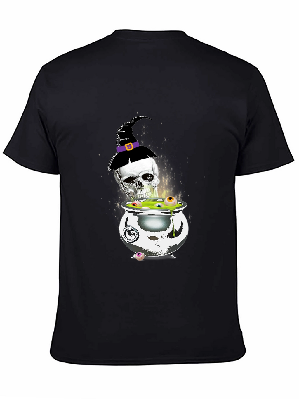 Halloween Skull Cauldron T-Shirt