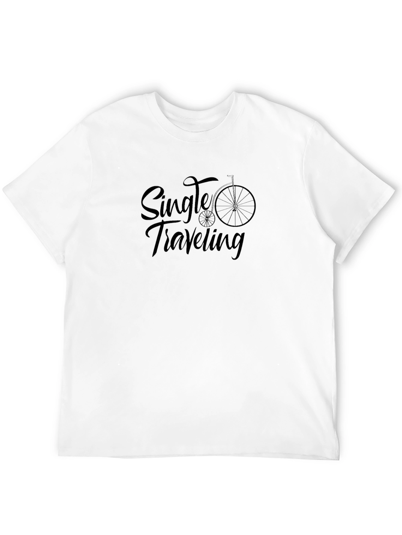 Single Traveling T-Shirt Black