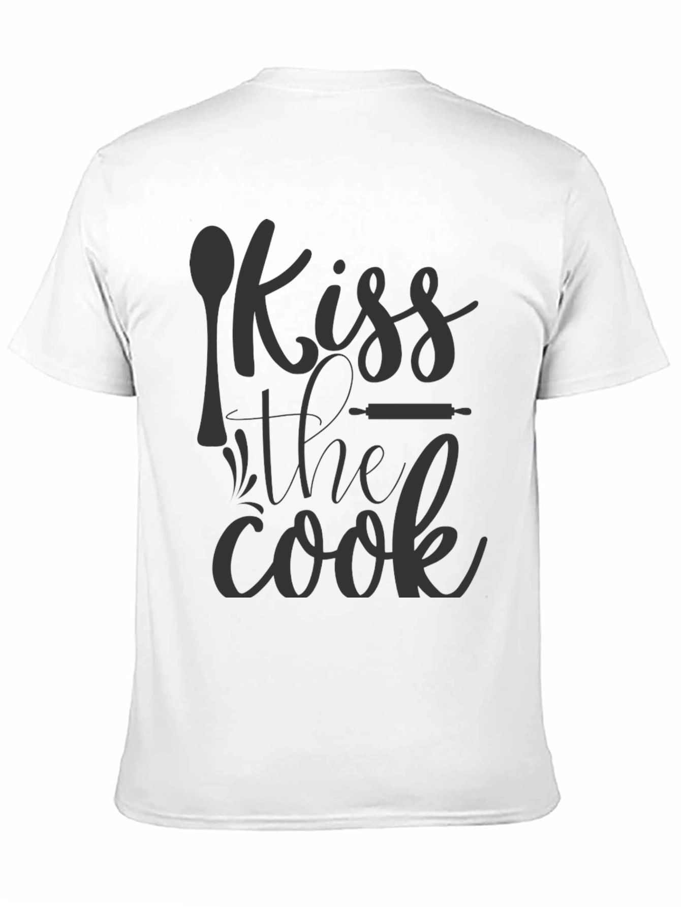 Kiss the Cook Graphic Tee - Food Lovers Shirt