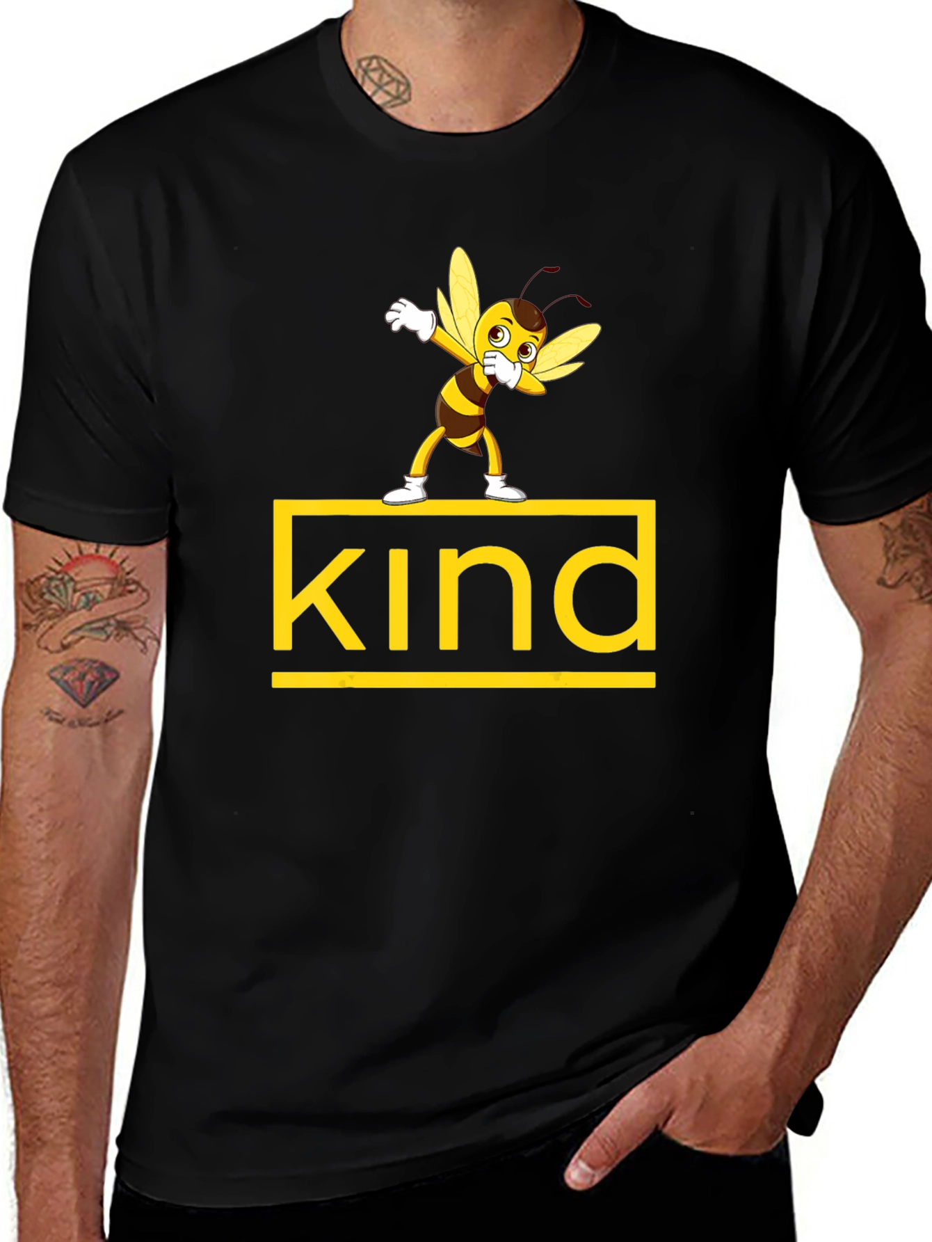 Bee Kind Black T-Shirt