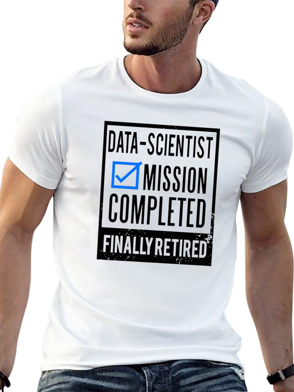 Data Scientist Mission Completed Retired T-Shirt