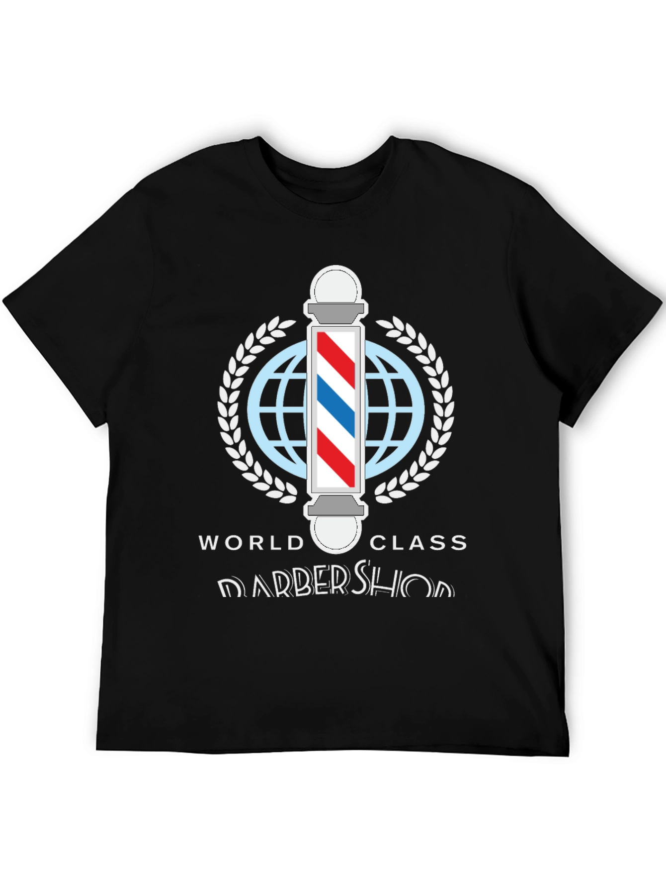 World Class Barbershop T-Shirt - Stylish Barber Apparel