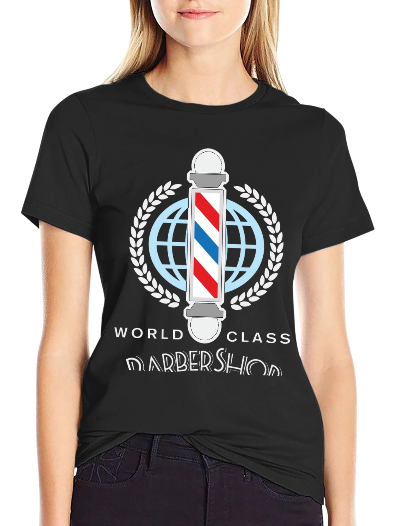 World Class Barbershop T-Shirt - Stylish Barber Apparel
