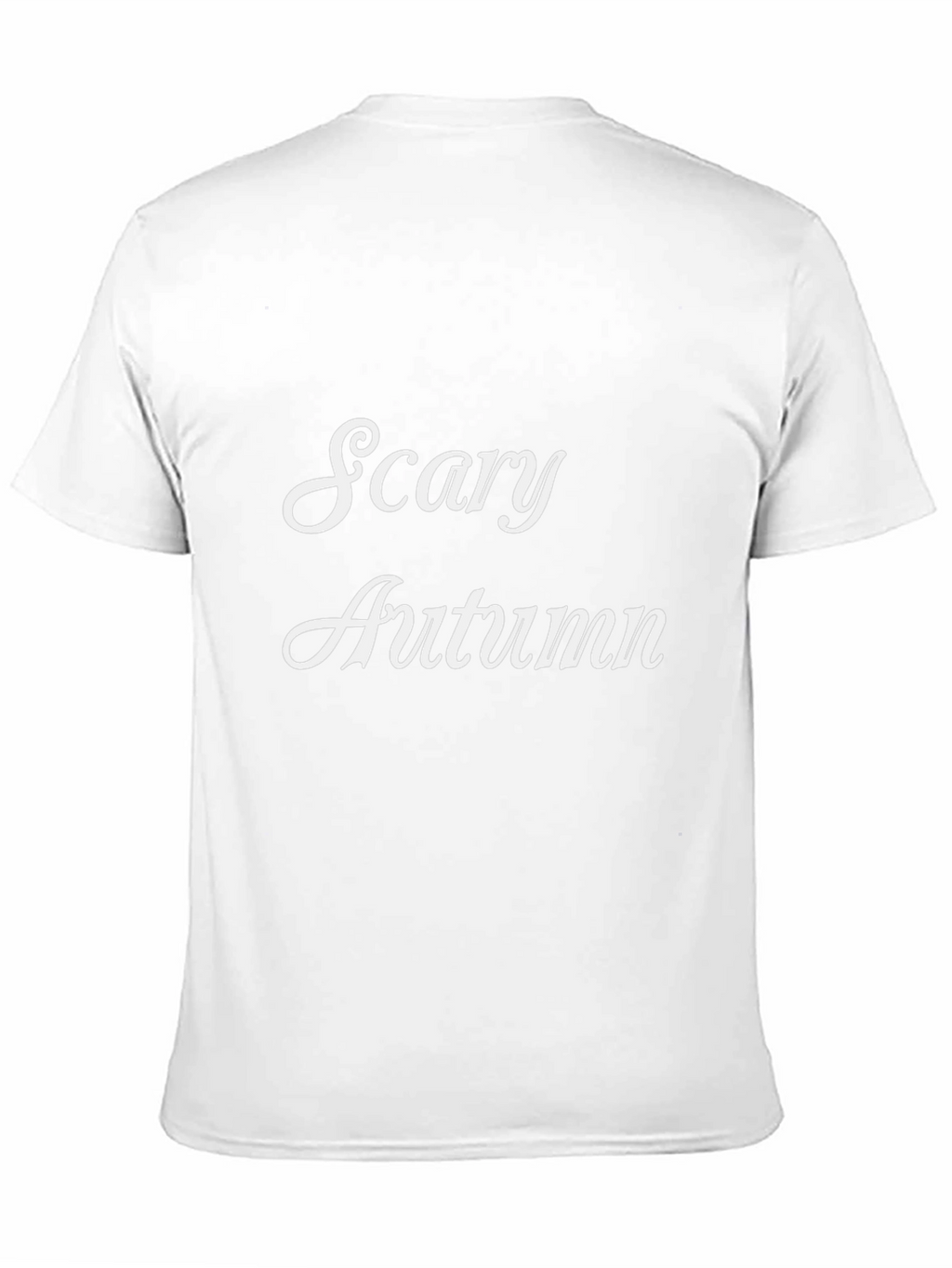 Scary Autumn Black T-Shirt