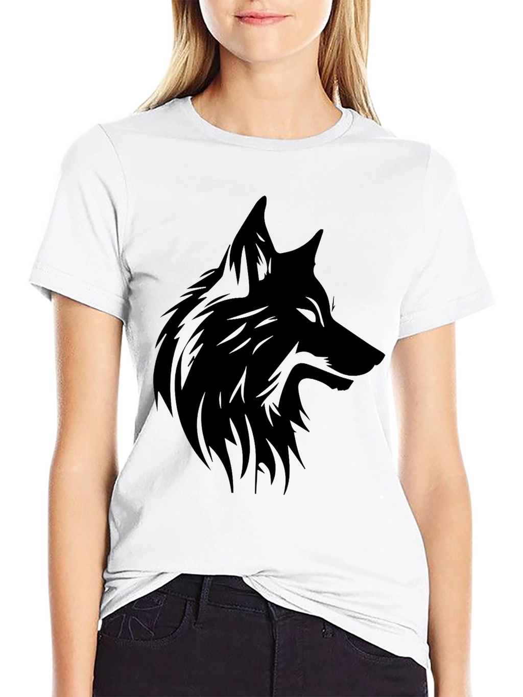 Black Wolf Graphic Tee