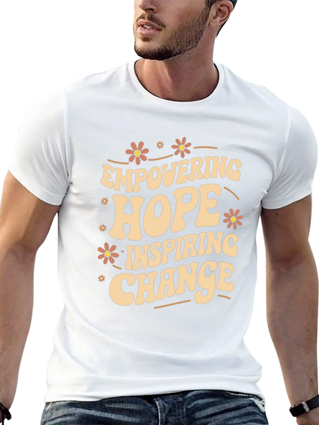 Empowering Hope Inspiring Change Graphic Tee