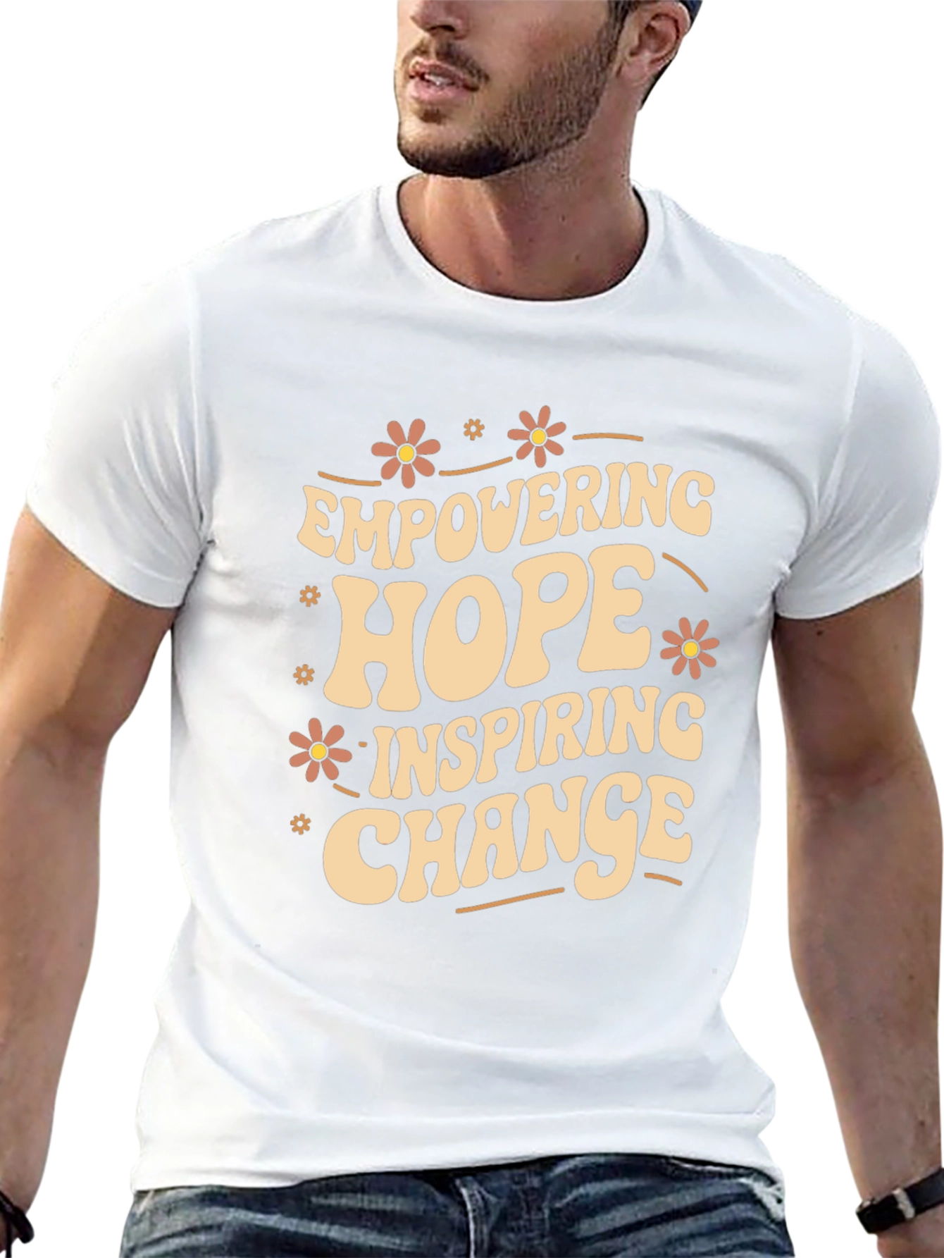 Empowering Hope Inspiring Change Graphic Tee