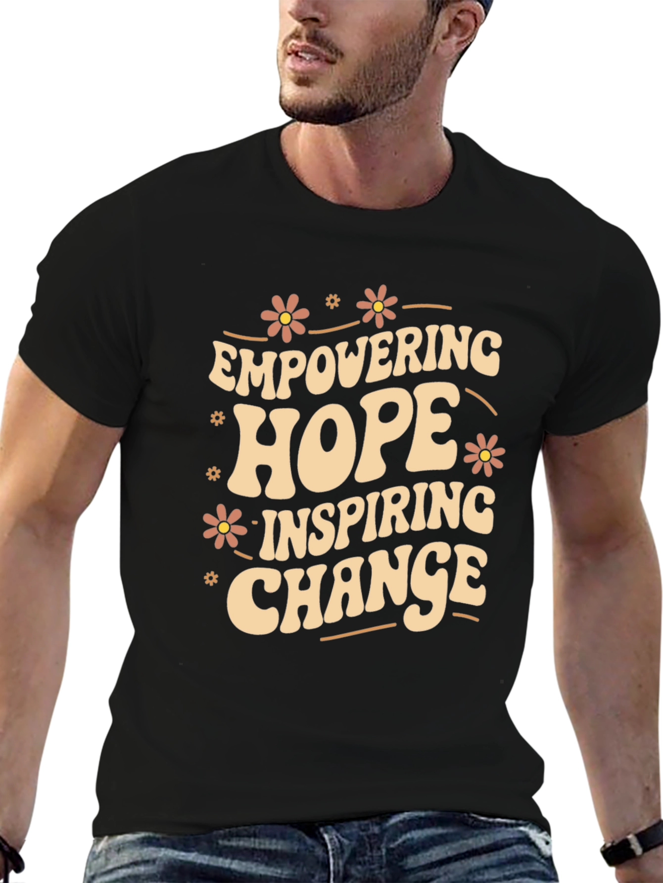 Empowering Hope Inspiring Change Graphic Tee