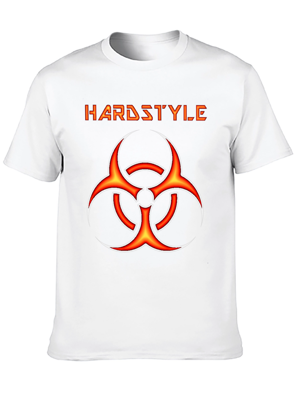 Hardstyle Biohazard Graphic Print T-Shirt