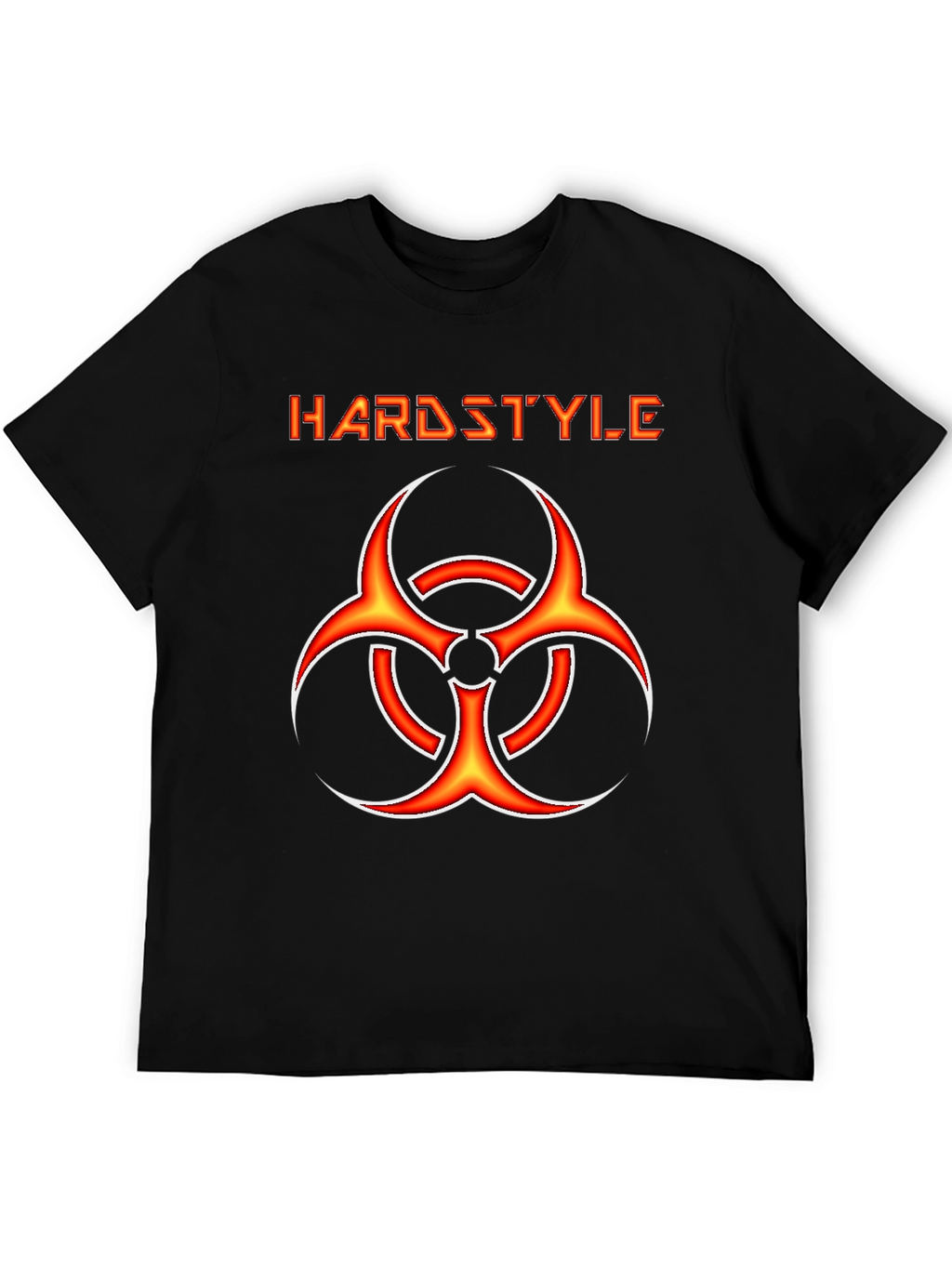 Hardstyle Biohazard Graphic Print T-Shirt