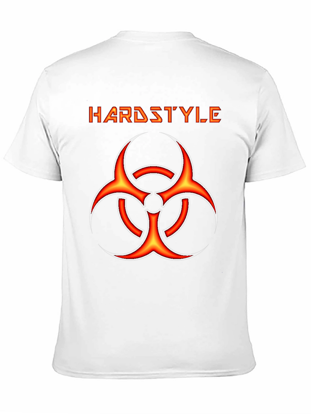 Hardstyle Biohazard Graphic Print T-Shirt