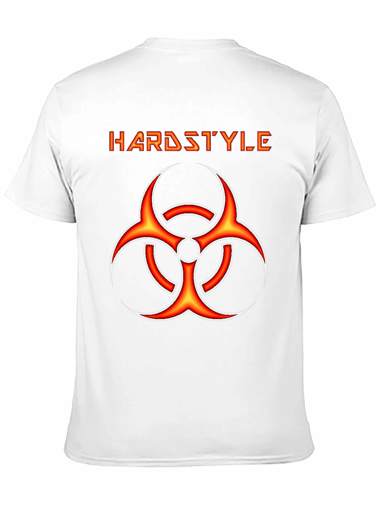 Hardstyle Biohazard Graphic Print T-Shirt