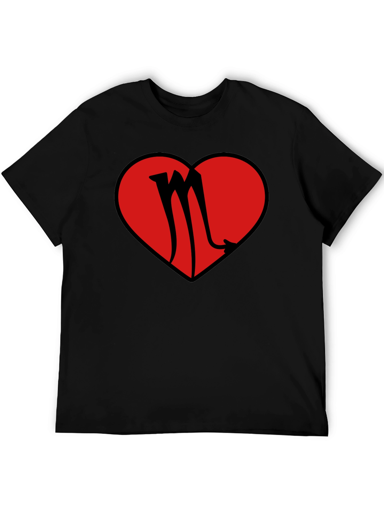 Scorpio Heart Graphic T-Shirt