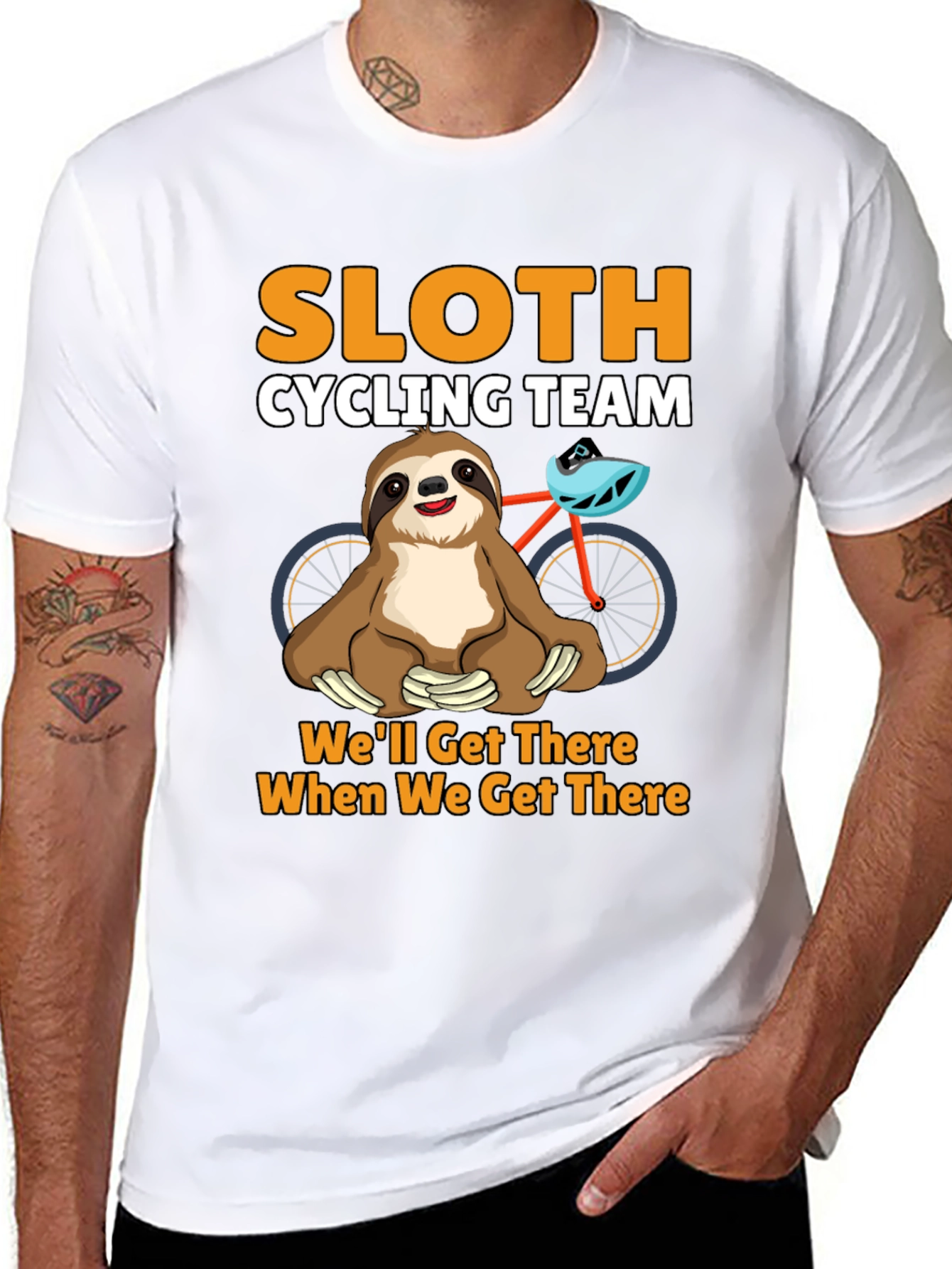 Sloth Cycling Team T-Shirt