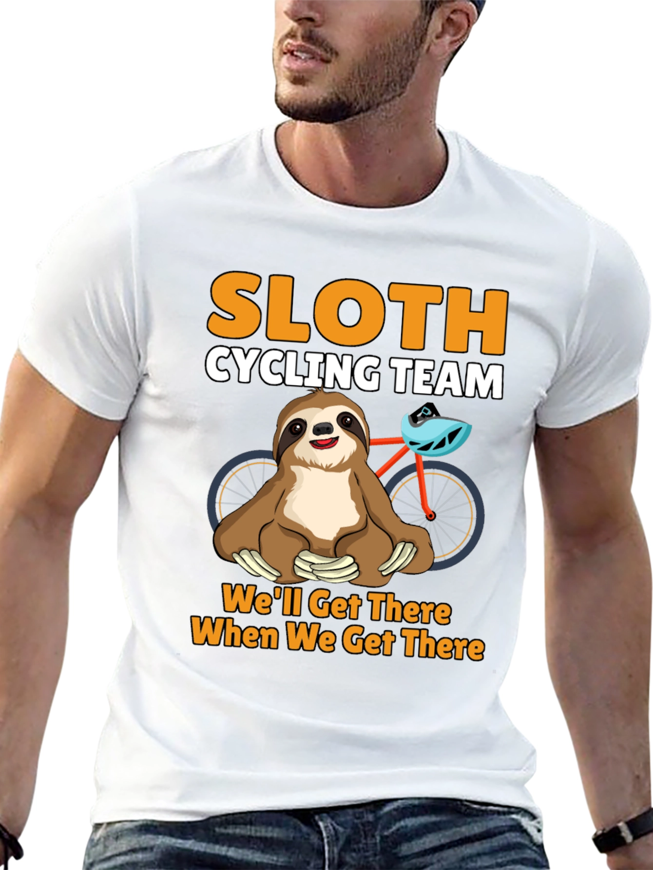 Sloth Cycling Team T-Shirt