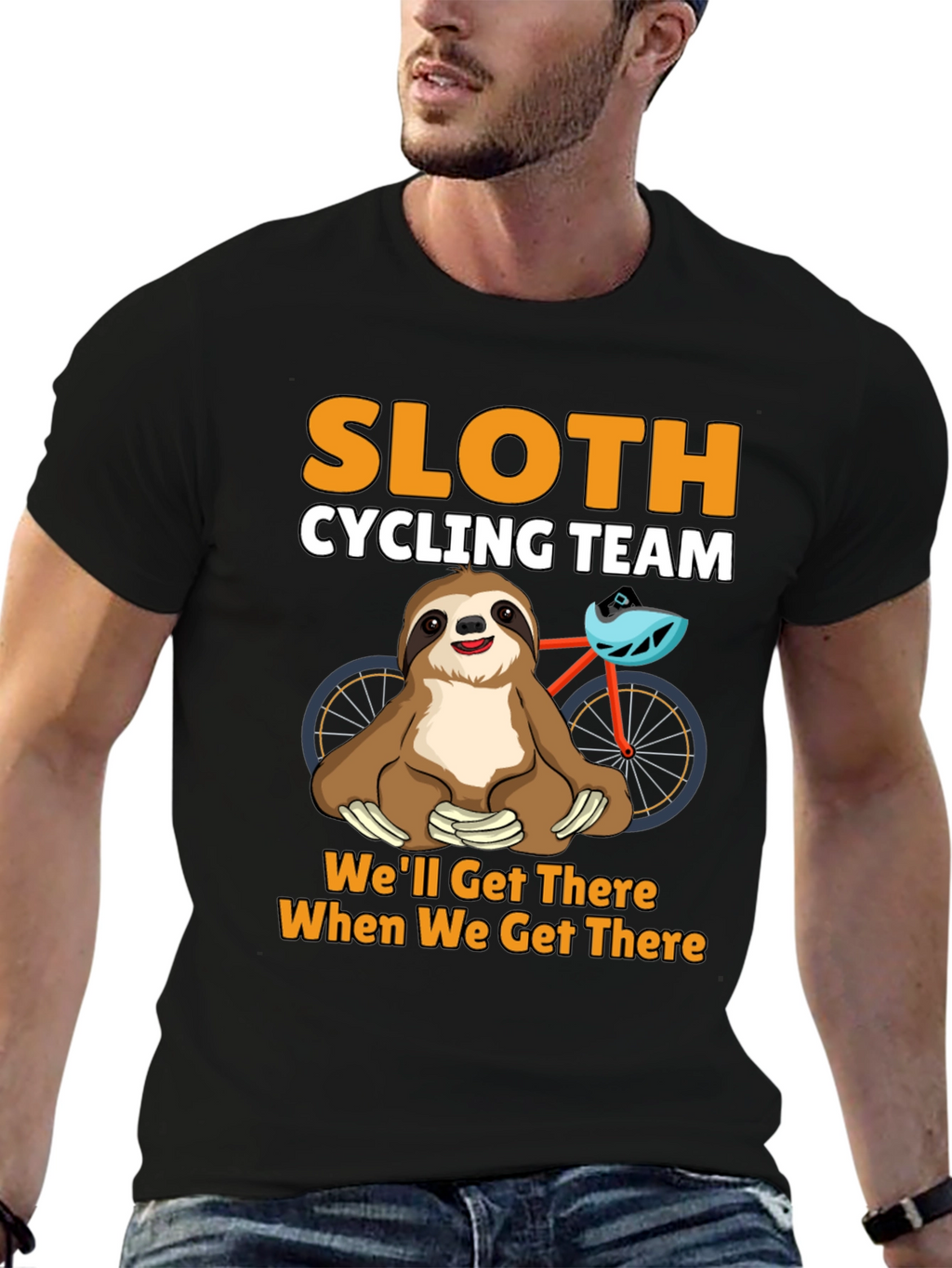 Sloth Cycling Team T-Shirt